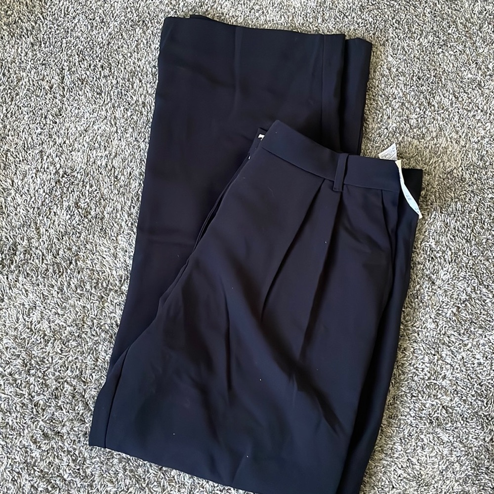 Womens Abercrombie & Fitch Sloane Tailored Pants - Black